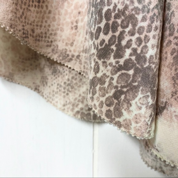 Wilfred Sheer Snake Print Mini Dress - Picture 4 of 7